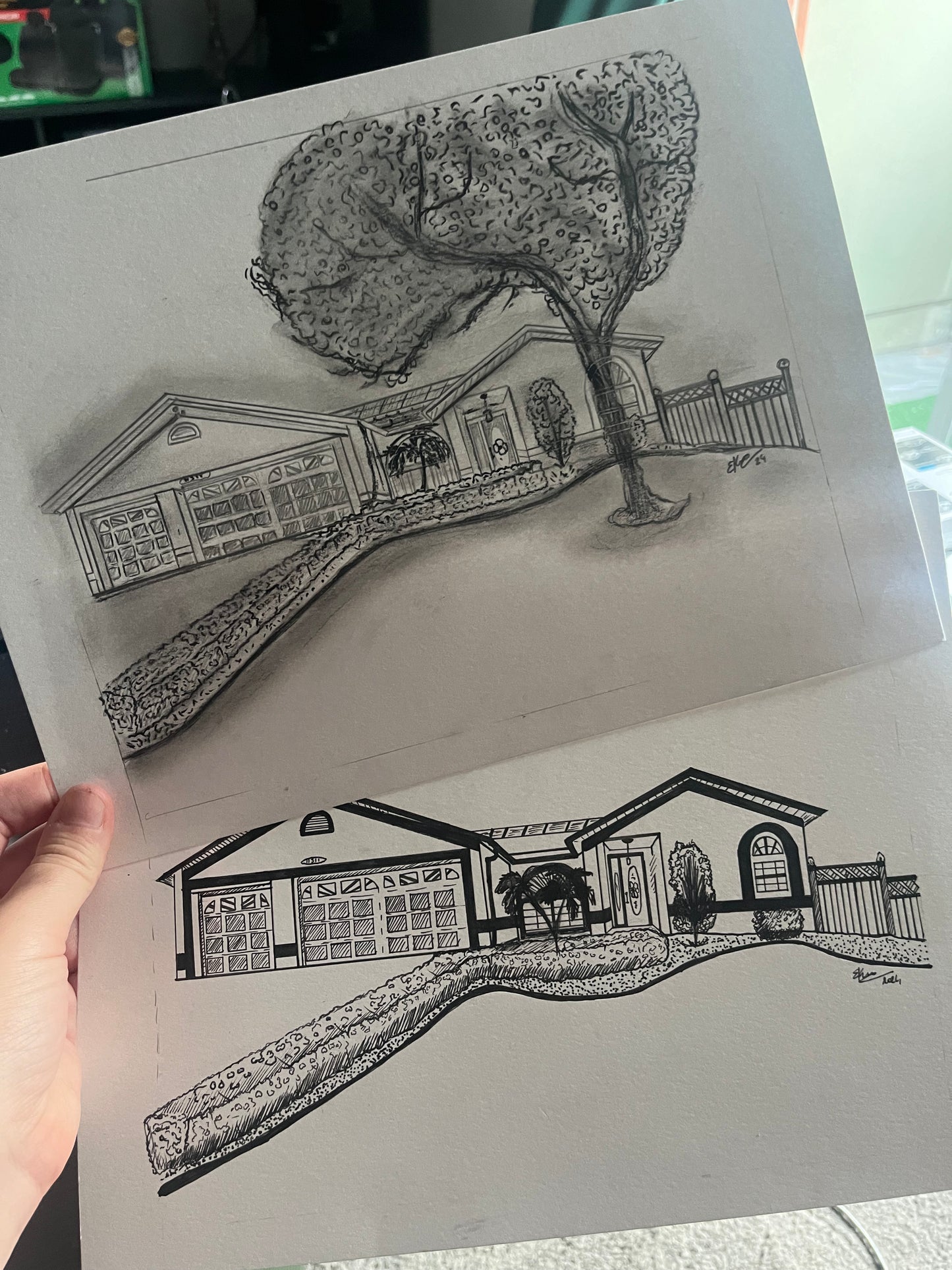 Custom Home Drawing