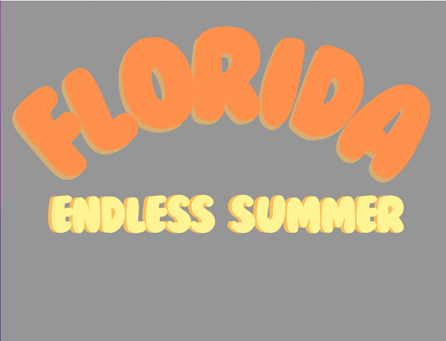 "Endless Summer" Fleur De Mer Original Design T-Shirt