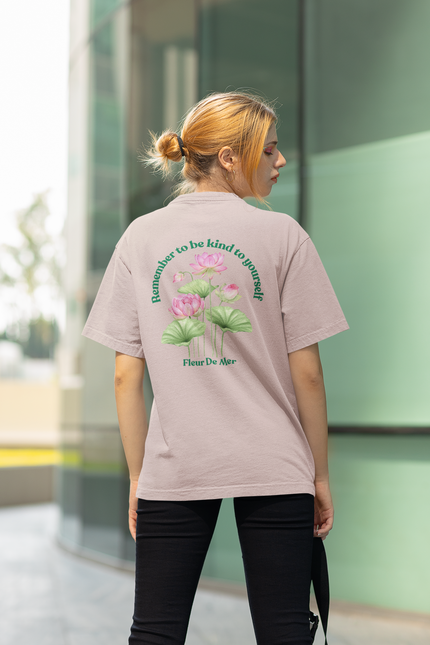 "Remember To Be Kind To Yourself" Fleur De Mer Original T-Shirt