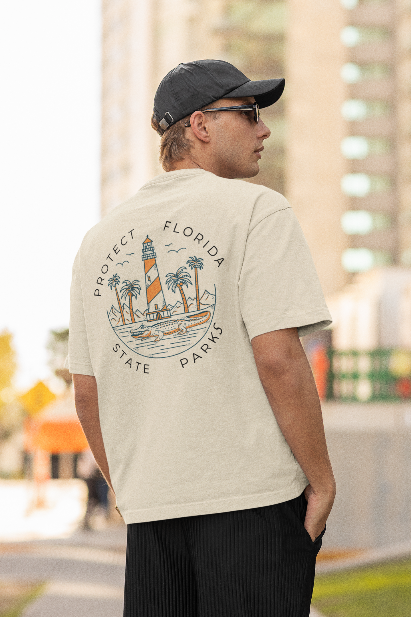 "Protect Florida State Parks" Fleur De Mer Original Design T-shirt